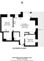 Floorplan area for info only, not for £/sq. ft valuation