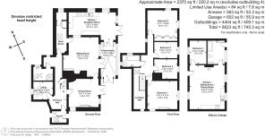 Edbury Farm- Farmhouse & Cottage Floorplan