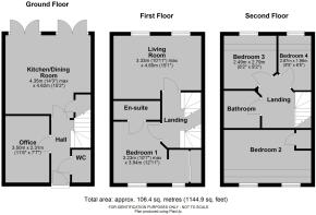 9 Dymock Red Walk, Holmer, Hereford - all floors (