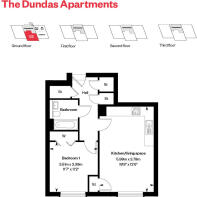rosebery wynd - dundas apartment floor plan - plot 125