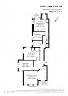 3 Bedroom Flat in Bishops Mansions with Balcony