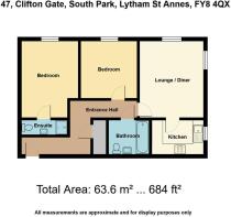 47, Clifton Gate, South Park, Lytham St Annes, FY8