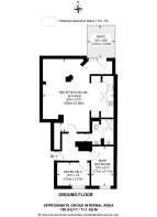 Floorplan area for info only, not for £/sq. ft valuation