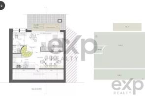 This image depicts architectural floor plans, show
