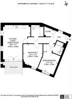 Floorplan area for info only, not for £/sq. ft valuation