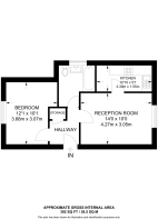 Floorplan area for info only, not for £/sq. ft valuation