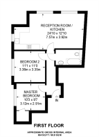 Floorplan area for info only, not for £/sq. ft valuation