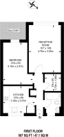 Floorplan area for info only, not for £/sq. ft valuation