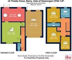 34 Thistle Close, Barry, Vale of Glamorgan CF62 7J