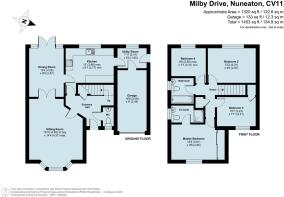 239 Milby Drive, floorplan.