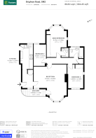 Floorplan area for info only, not for Â£/sq. ft valuation
