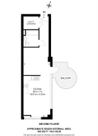 Floorplan area for info only, not for £/sq. ft valuation