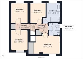 Floor plan - first floor 
