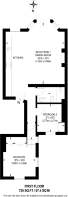 Floorplan area for info only, not for £/sq. ft valuation