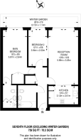 Floorplan area for info only, not for £/sq. ft valuation