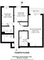Floorplan area for info only, not for £/sq. ft valuation