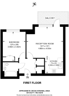 Floorplan area for info only, not for £/sq. ft valuation