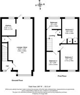 Floorplan - 3, Hide Gardens, Rustington, BN16 3NP