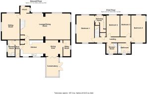 2D Floor Plan Argoed, Tremeirchion - all floors.JP