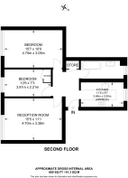 Floorplan area for info only, not for £/sq. ft valuation