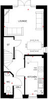 Ground floor of the 3 bed Norbury