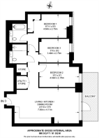 Floorplan area for info only, not for £/sq. ft valuation