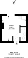 Floorplan area for info only, not for £/sq. ft valuation