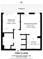 Floorplan area for info only, not for £/sq. ft valuation