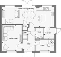 Dandara - Fortuna Fields - The Chartwell, Home 025 floorplan