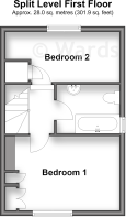 Split Level First Floor