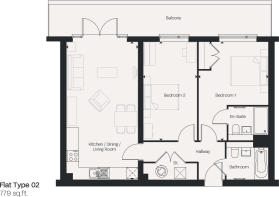 Flat Type 02 Floor Plan.pdf