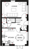 Ground floor of our 3 bed Ennerdale home