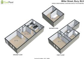 Miller Street 3D Plan