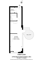 Floorplan area for info only, not for £/sq. ft valuation