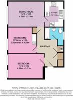 EweMove Harrogate 2D Floor Plan
