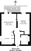 Floorplan area for info only, not for £/sq. ft valuation