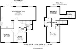 Little Barn,Garden Court, Harpenden - all floors.J