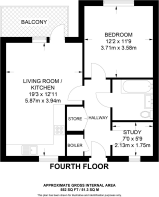 Floorplan area for info only, not for Â£/sq. ft valuation
