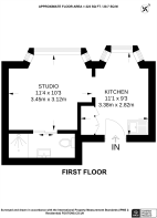 Floorplan area for info only, not for £/sq. ft valuation