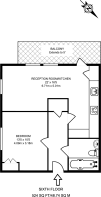 Floorplan area for info only, not for £/sq. ft valuation