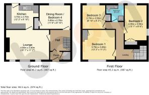 Cherrywood Drive Beith Floorplan