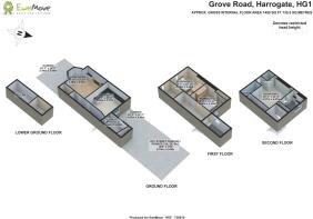 EweMove Harrogate 3D Plot Plan