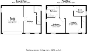 River Cottage Annexe, Llanblethian - all floors.JP