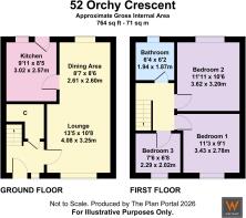 52 Orchy Crescent floorplan