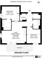 Floorplan area for info only, not for £/sq. ft valuation