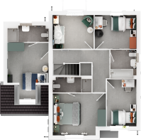 3D - First floor