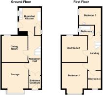 Woodlands, Old Mill Road, Dwygyfylchi - all floors