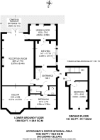Floorplan area for info only, not for £/sq. ft valuation