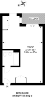 Floorplan area for info only, not for £/sq. ft valuation