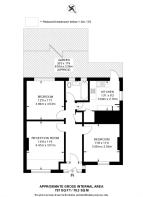 Floorplan area for info only, not for £/sq. ft valuation